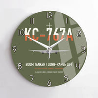 Thumbnail for Boeing KC-767A design on green army no frame wall clock