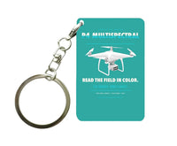 Thumbnail for DJI P4 Multispectral Key Chain design on turquoise key chain