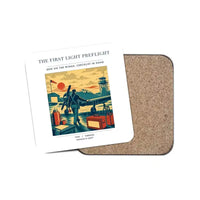 Thumbnail for The First Light Preflight - Designed Coasters design on white 1-piece