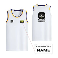 Thumbnail for Keep It Coordinated Designed Basketball Style Sports Tank Tops - view 15
