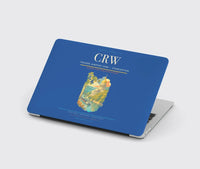 Thumbnail for Yeager Airport (CRW) design on blue MacBook case