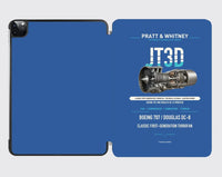 Thumbnail for JT3D design on blue ipad tablet case