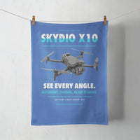 Thumbnail for Skydio X10 design on blue towel