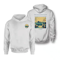 Thumbnail for VINTAGE G4357 - The Polar Night Watch - Double-Side Hoodie design on white double side