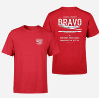 Thumbnail for Cessna Citation Bravo design on red double-side t-shirt, double-side print