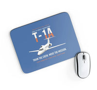 Thumbnail for T-1A Jayhawk Advanced Jet Trainer design on blue rectangle mouse pad