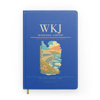Thumbnail for Wakkanai Airport (WKJ) design on blue notebook