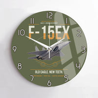 Thumbnail for F-15EX Eagle II design on green army no frame wall clock