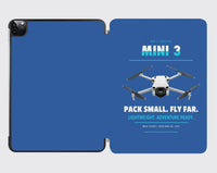 Thumbnail for DJI Mini 3 design on blue ipad tablet case