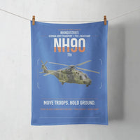 Thumbnail for NHIndustries NH90 TTH design on blue towel