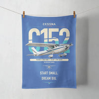 Thumbnail for Cessna 152 design on blue towel