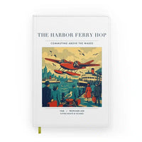 Thumbnail for VINTAGE G4361 - The Harbor Ferry Hop - Designed Notebooks design on white
