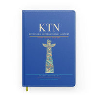Thumbnail for Ketchikan International Airport (KTN) design on blue notebook
