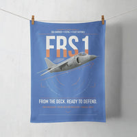 Thumbnail for British Aerospace Sea Harrier FRS.1 design on blue towel