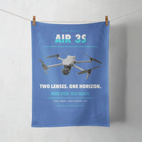 Thumbnail for DJI Air 3S design on blue towel
