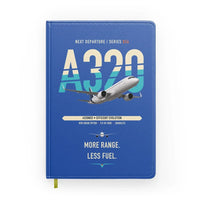 Thumbnail for Airbus A320neo design on blue notebook