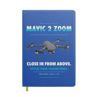 Thumbnail for DJI Mavic 2 Zoom design on blue notebook