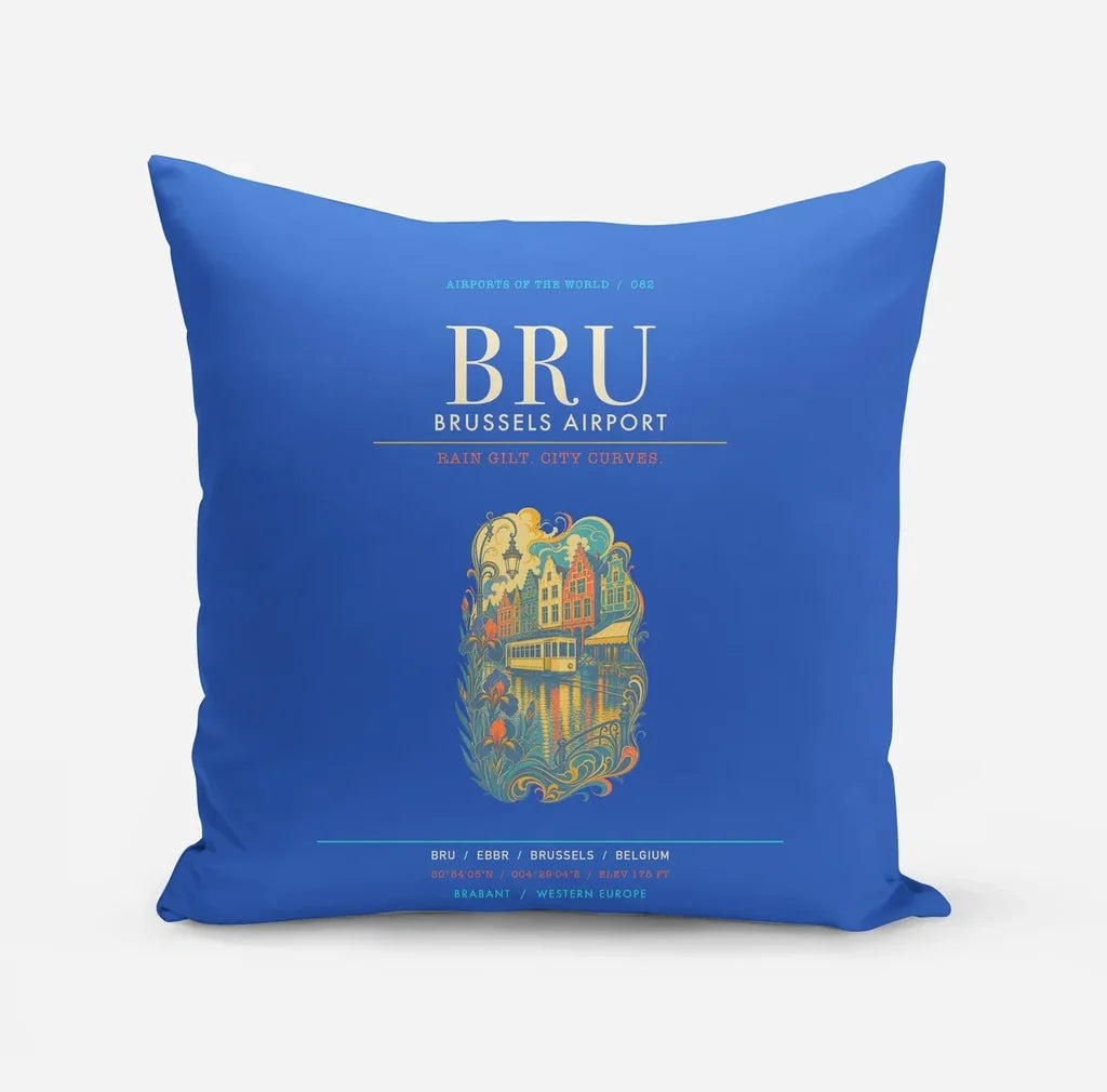 Brussels Airport BRU - Blue