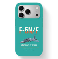 Thumbnail for F-5N F Adversary design on turquoise magsafe iphone case, for iPhone 17 Pro