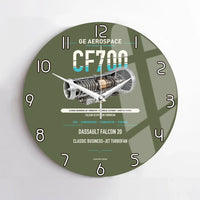 Thumbnail for CF700 design on green army no frame wall clock