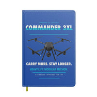 Thumbnail for Draganfly Commander 3XL design on blue notebook