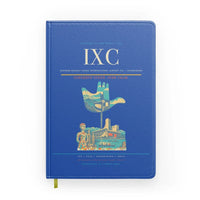 Thumbnail for Shaheed Bhagat Singh International Airport (IXC) design on blue notebook