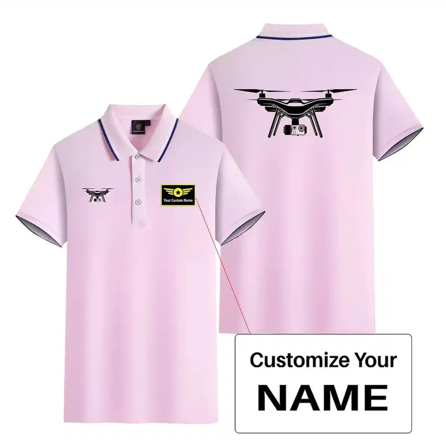 Customisable Drone Polo Shirt - view 15