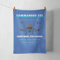 Thumbnail for Draganfly Commander 3XL design on blue towel