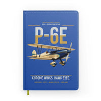 Thumbnail for Curtiss P-6E Hawk design on blue notebook