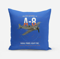 Thumbnail for Focke-Wulf Fw 190A-8 design on blue pillow