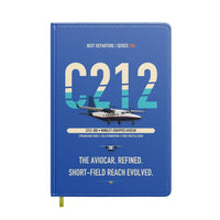 Thumbnail for CASA C-212-300 Aviocar design on blue notebook