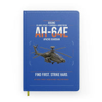Thumbnail for Boeing AH-64E Apache Guardian design on blue notebook