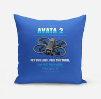 Thumbnail for DJI Avata 2 design on blue pillow