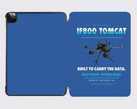 Thumbnail for Inspired Flight IF800 Tomcat design on blue ipad tablet case