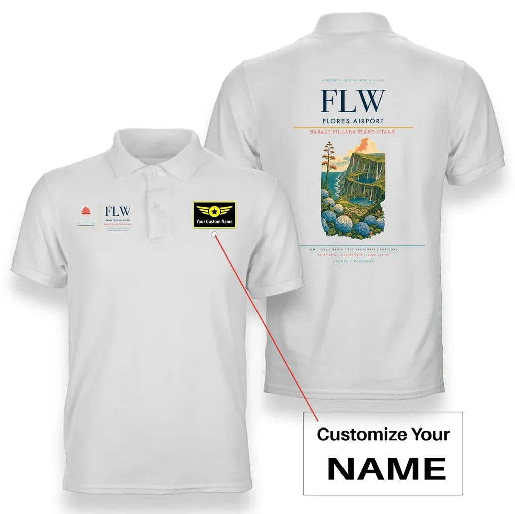 Flores Airport FLW White+Name