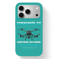 Thumbnail for Draganfly Commander 3XL Case design on turquoise iphone case