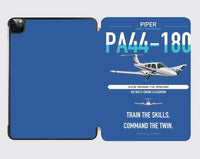Thumbnail for Piper PA-44-180 Seminole design on blue ipad tablet case