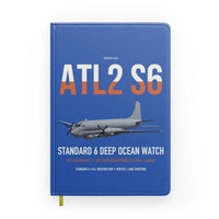 Thumbnail for Atlantique 2 Standard 6 design on blue notebook