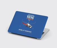 Thumbnail for Turkish Aerospace T625 Gökbey design on blue MacBook case