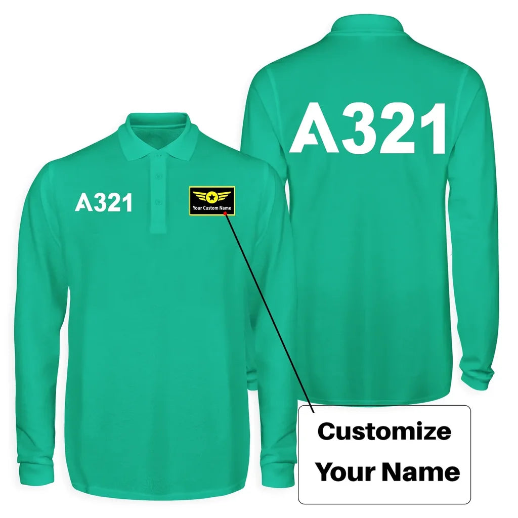 Customisable Airbus A321 T-Shirt - view 15