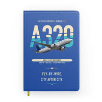 Thumbnail for Airbus A320 design on blue notebook