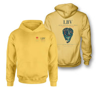 Thumbnail for Leon-Mba International Airport (LBV) design on yellow double-side hoodie
