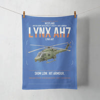 Thumbnail for Westland Lynx AH7 design on blue towel