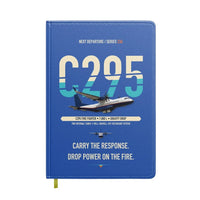 Thumbnail for Airbus C295 Firefighter design on blue notebook