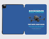 Thumbnail for BRINC Responder design on blue ipad tablet case