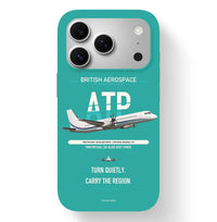 Thumbnail for British Aerospace ATP Case design on turquoise iphone case