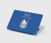 Thumbnail for Jay Prakash Narayan International Airport (PAT) design on blue MacBook case
