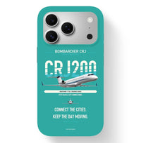 Thumbnail for CRJ200 Case design on turquoise iphone case