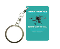Thumbnail for Inspired Flight IF800 Tomcat Key Chain design on turquoise key chain