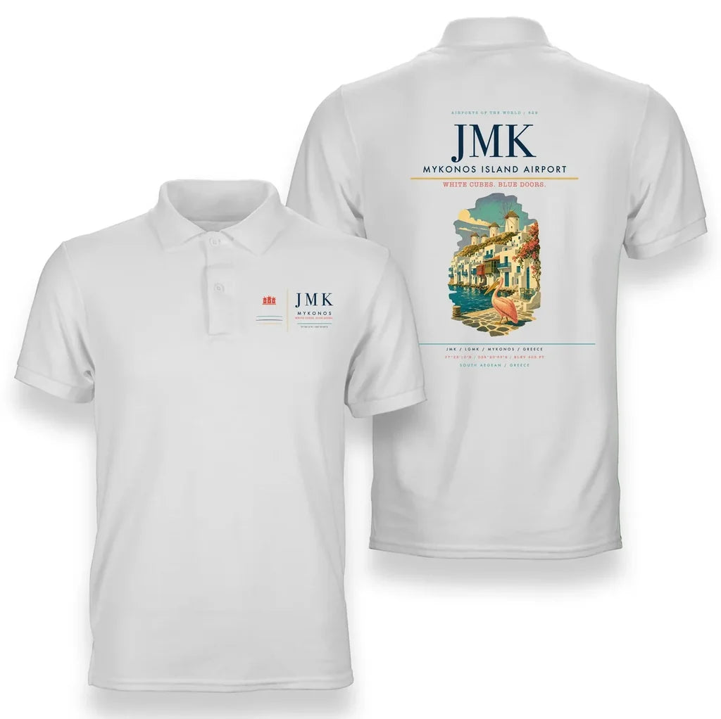 Mykonos Island Airport JMK White